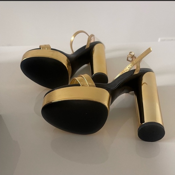 Jessica Rich / Platforms / Golden / 37 US / New with box / Perfect Condition - Picture 6 of 8